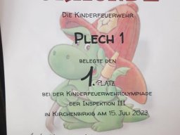 Kinder Feuerwehr Olympiade 2023